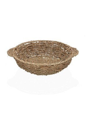 PANIER OVALE AVEC POIGNÉES MODÈLE 29x29x8 CM