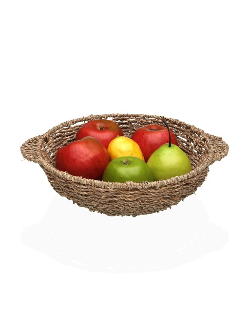 CESTA OVALADA CON ASAS MODELO 29x29x8 CM