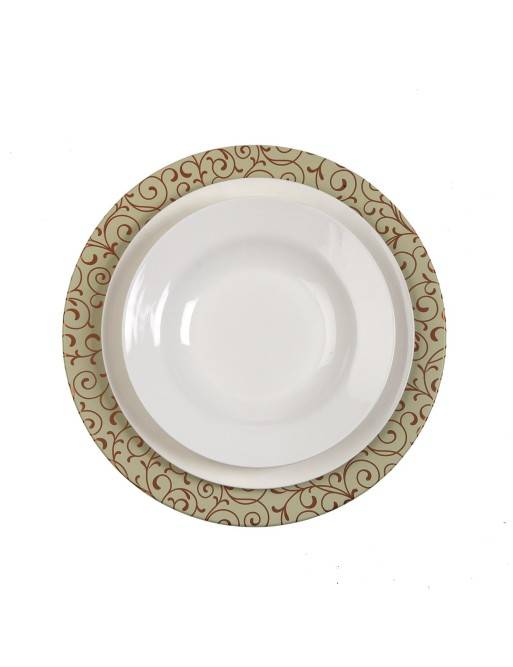 UNTERPLATTE MODELL ONDARA 33x1,5 CM UNTERPLATTE MODELL ONDARA 33x1,5 CM