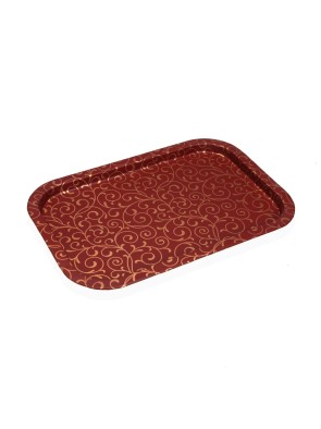 RED METAL TRAY MODEL ONDARA