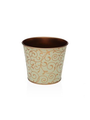 GALVANIZED METAL POT MODEL ONDARA