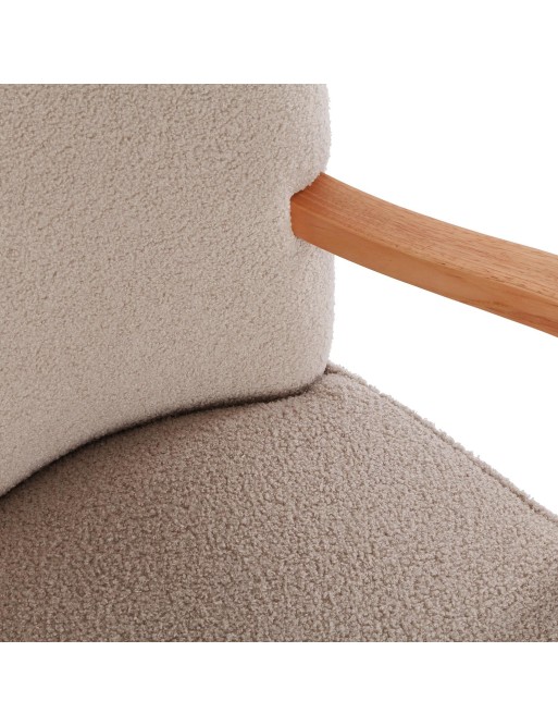 SILLON CON REPOSABRAZOS MODELO KORA BEIGE