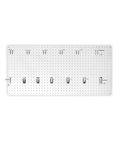 Perforated wall panel made of perforated  " perforating series "