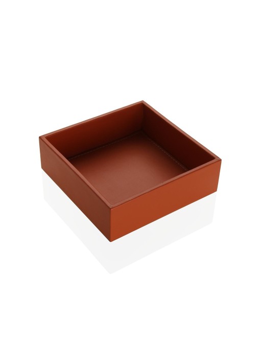 POCHE COULEUR TERRACOTTA VIDIER MODÈLE 16x16x5 CM