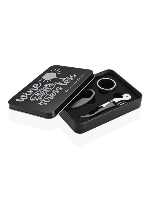 SET À VIN AVEC 3 ACCESSOIRES MODÈLE À VIN SET À VIN AVEC 3 ACCESSOIRES MODÈLE À VIN