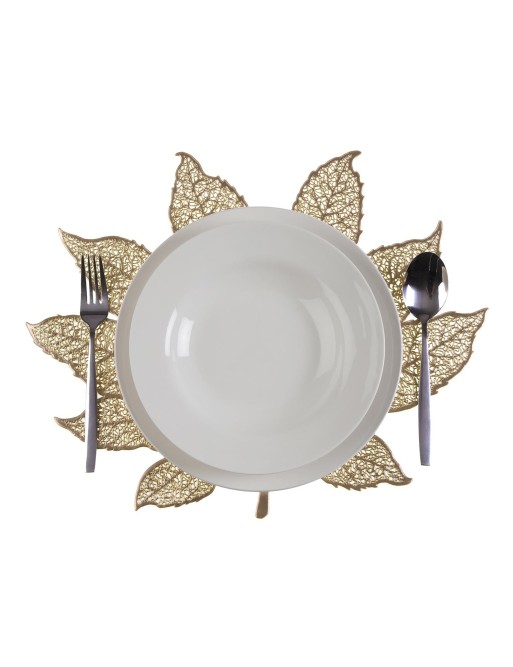TISCHSET ODER EINZELNE TISCHDECKE MODELL GOLDEN LEAF