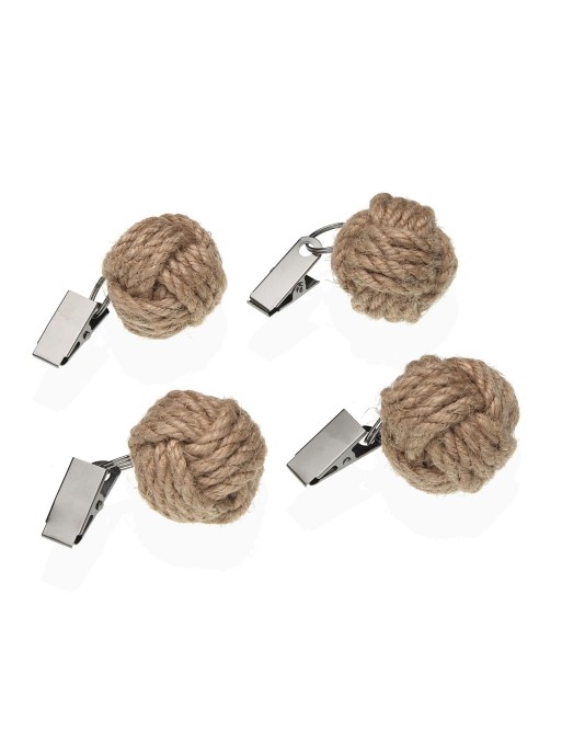 SET 4 WEIGHTS FOR THE RATTAN BALLS MODEL TABLECLOTH