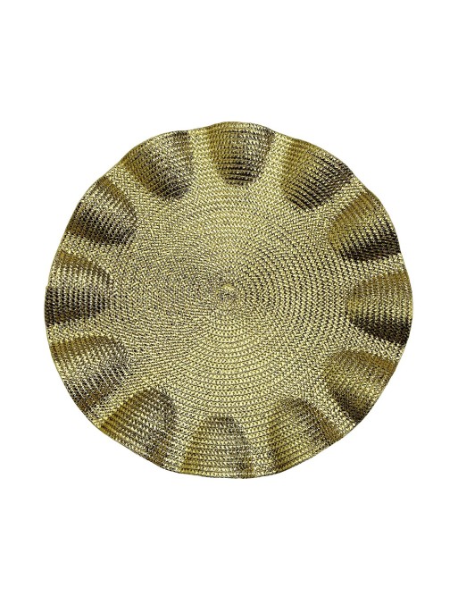 RUNDES RUNDES TISCHSET ODER TISCHDECKE MODELL GOLD RUNDES RUNDES TISCHSET ODER TISCHDECKE MODELL GOLD