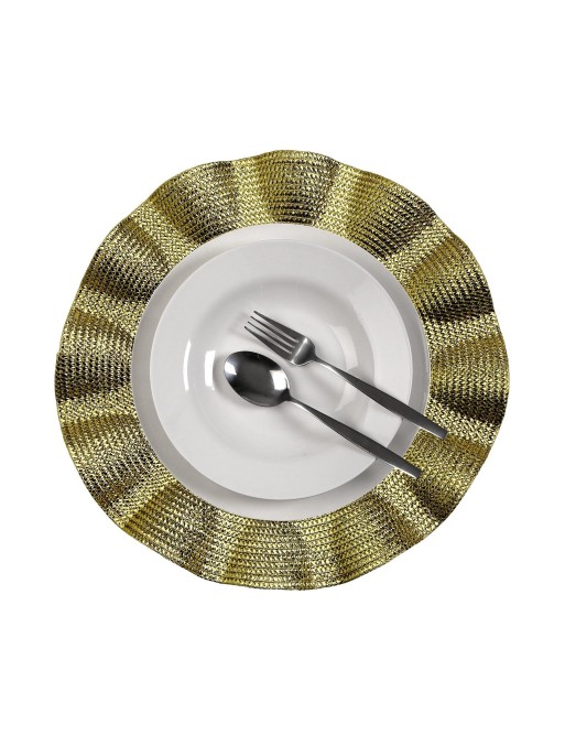 RUNDES RUNDES TISCHSET ODER TISCHDECKE MODELL GOLD RUNDES RUNDES TISCHSET ODER TISCHDECKE MODELL GOLD