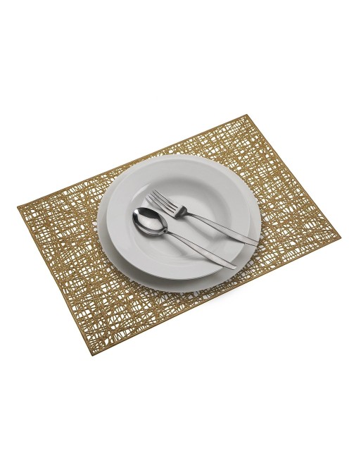 GOLD COLOR PLACEMAT OR TABLECLOTH MODEL ESTRUC