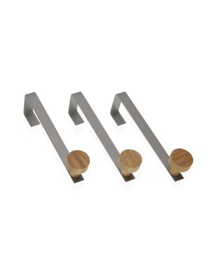 PERCHERO DE PARED MODELO 1 GANCHO GRIS