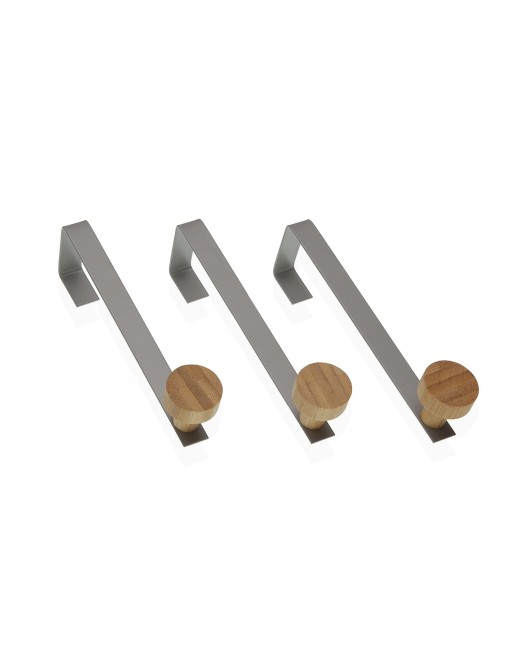 WANDGARDEROBE MODELL 1 HAKEN GRAU