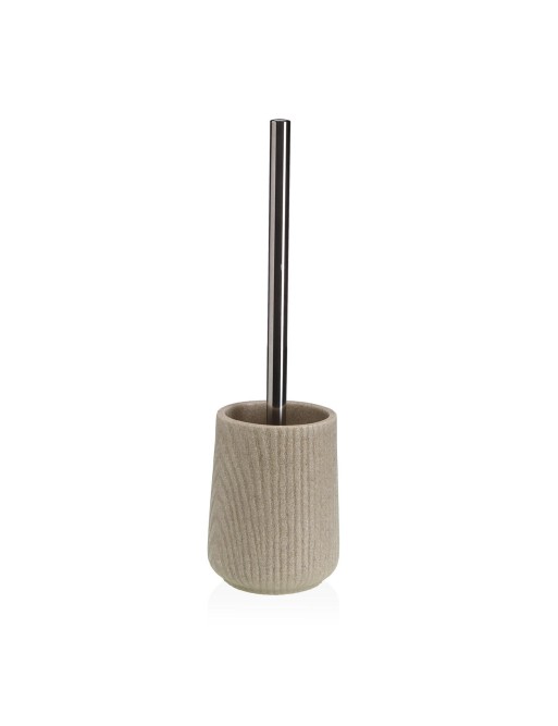 BROSSE DE SALLE DE BAIN BEIGE MODÈLE EFFET BOIS