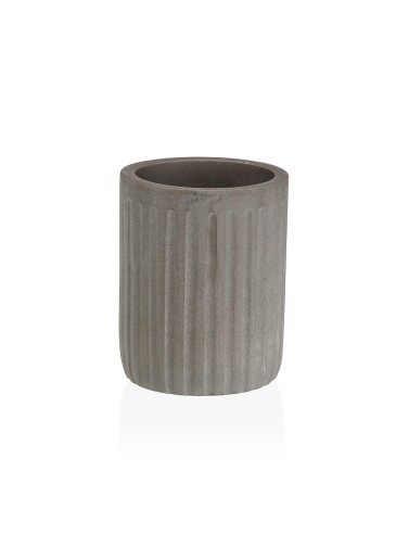 PORTE-BROSSE À DENTS DE SALLE DE BAIN GRIS MODÈLE BÉTON