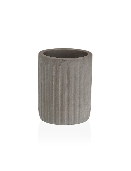 PORTE-BROSSE À DENTS DE SALLE DE BAIN GRIS MODÈLE BÉTON PORTE-BROSSE À DENTS DE SALLE DE BAIN GRIS MODÈLE BÉTON
