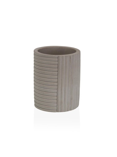 PORTE-BROSSE À DENTS DE SALLE DE BAIN GEO MODÈLE EN BÉTON GRIS