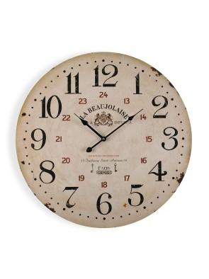 RELOJ DE PARED DE MADERA 58 CM MODELO EMPORTER