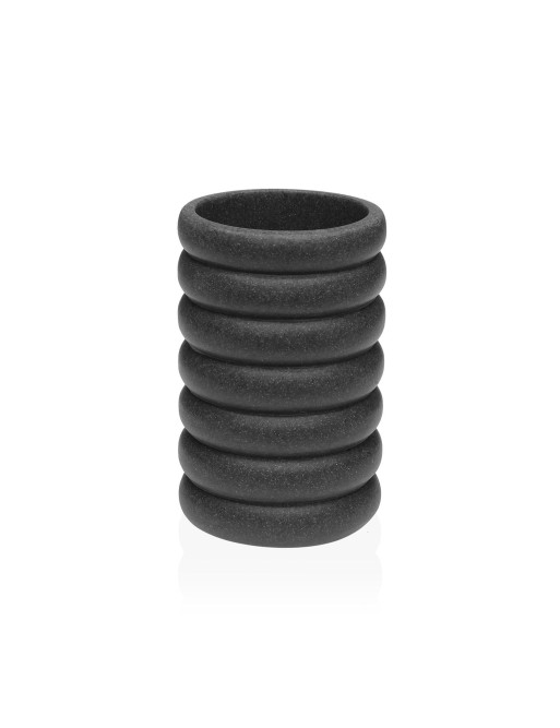 VASO PARA CEPILLOS COLOR GRIS MODELO ISMA VASO PARA CEPILLOS COLOR GRIS MODELO ISMA