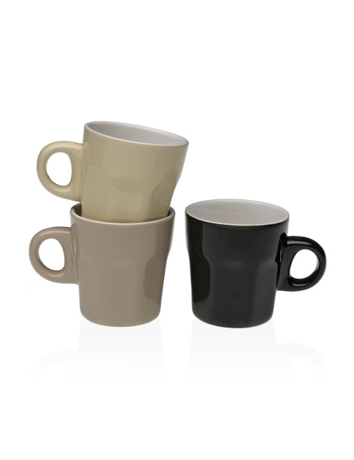 TRES TAZAS PARA DESAYUNO O CAFÉ EXPRESSO