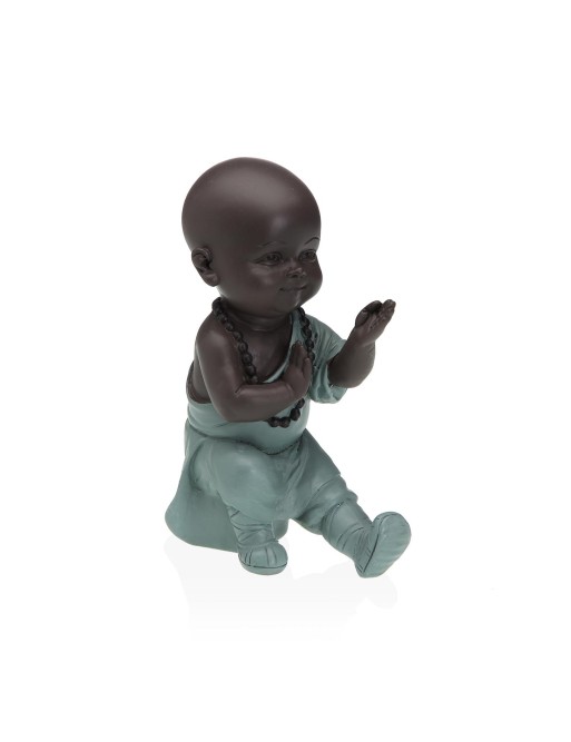 FIGURE DÉCORATIVE D’UN MOINE BOUDDHISTE MÉDITANT FIGURE DÉCORATIVE D’UN MOINE BOUDDHISTE MÉDITANT