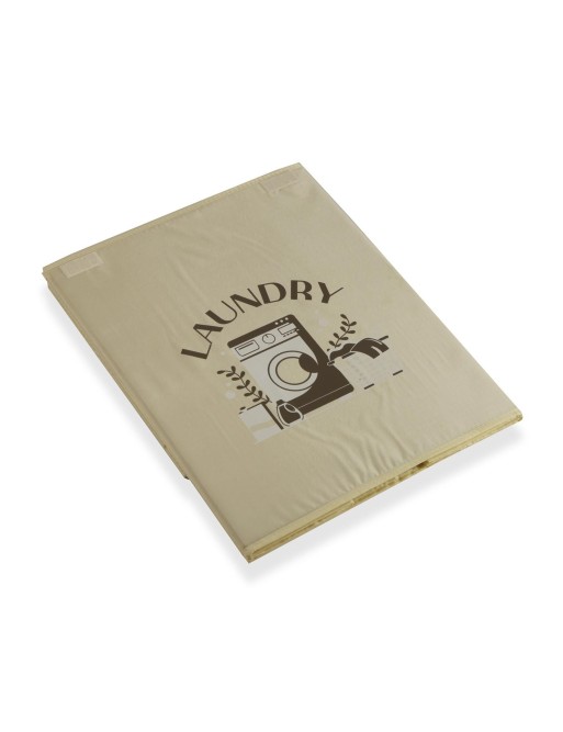 FOLDING LAUNDRY BASKET WHITE MODEL LAUNDRY