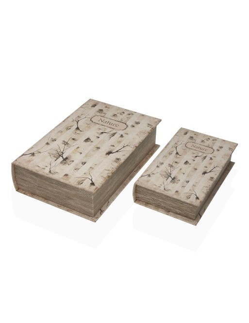 JEWELRY BOX SET OF 2 BOOKS MODEL NATURE