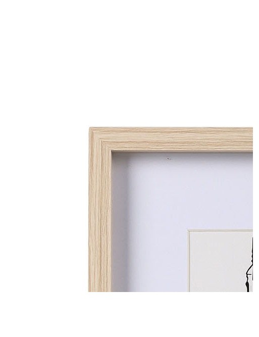 FRAMED WOODEN POSTER 30x40 CM PARIS MODEL