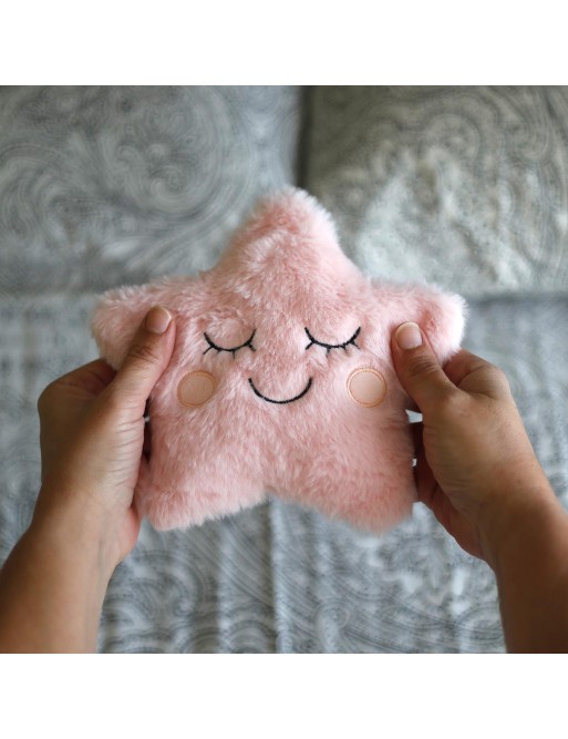 ALMOHADA TERMICA MODELO ESTRELLITA ROSA ALMOHADA TERMICA MODELO ESTRELLITA ROSA