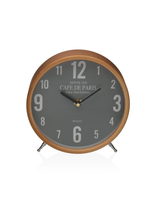 HORLOGE DE TABLE VERTE MODÈLE CAFÉ DE PARIS DE 18,5 CM