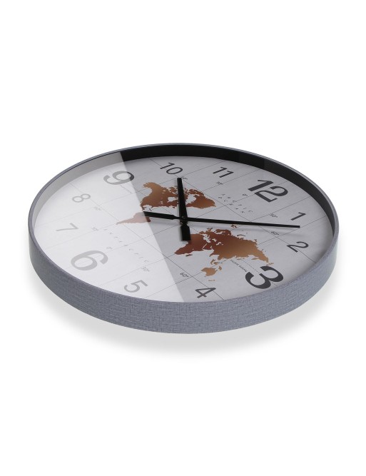 RELOJ DE PARED DE 50,8 CM MODELO MAPA MUNDI2 RELOJ DE PARED DE 50,8 CM MODELO MAPA MUNDI2