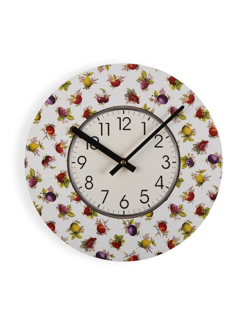 RELOJ DE MADERA DE 29 CM MODELO FRUTAS