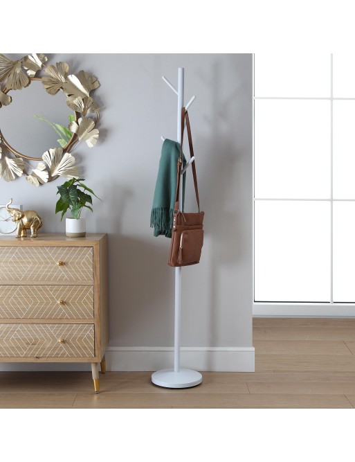 PORTE-MANTEAU BLANC MODÈLE LIGNE