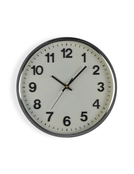 HORLOGE MURALE BLANCHE DE 32 CM