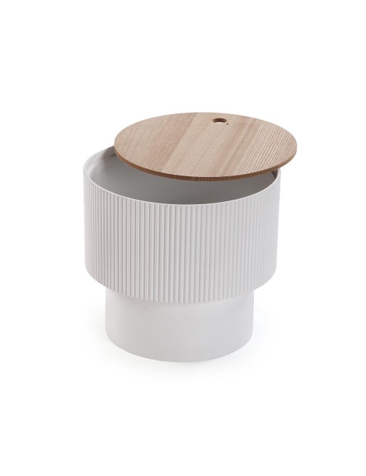 TABLE D’APPOINT RONDE MODÈLE NIELSEN BLANC