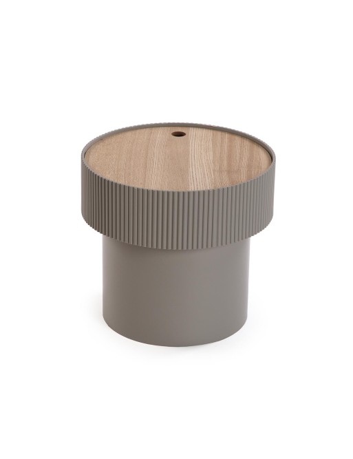 ROUND SIDE TABLE MODEL NIELSEN GRAY