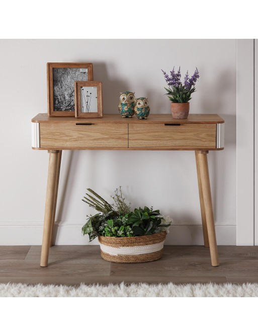 CONSOLE WITH 2 DRAWERS MODEL LEIVA (100 CM)
