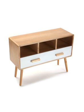 MESA COM 3 DÉPARTEMENTS ET 1 TIROIR ROBIN