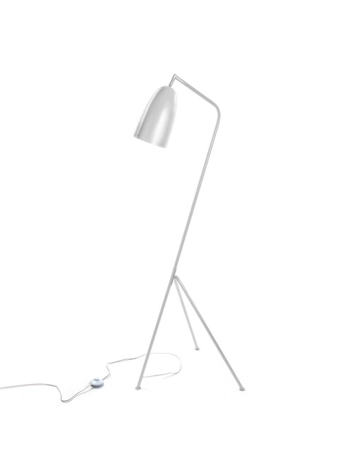 WHITE FLOOR LAMP MODEL TULIP WITH THREE FEET WHITE FLOOR LAMP MODEL TULIP WITH THREE FEET