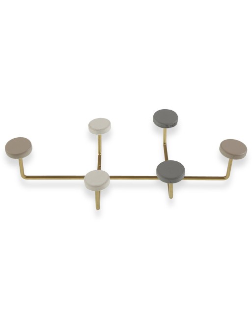 WALL COAT RACK WITH 6 HANGERS MODEL SIPA