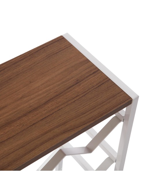 BOTTLE RACK FOR 12 BOTTLES IN WHITE COLOR