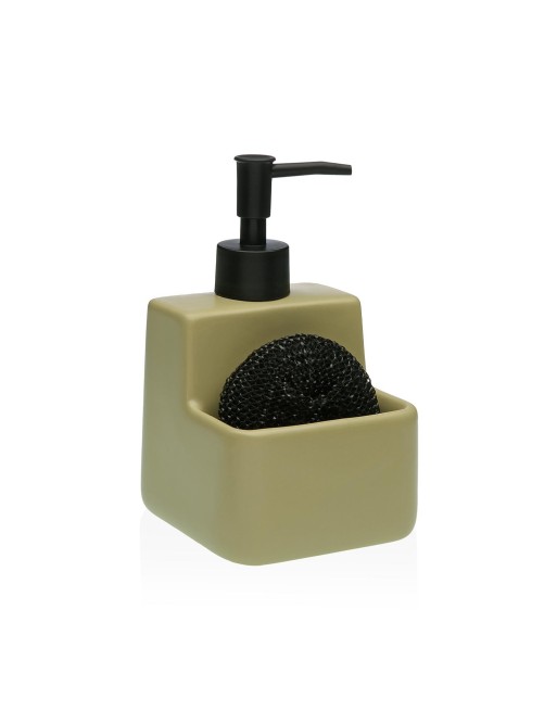 DISPENSADOR DE JABON Y ESTROPAJERO COLOR VERDE DISPENSADOR DE JABON Y ESTROPAJERO COLOR VERDE