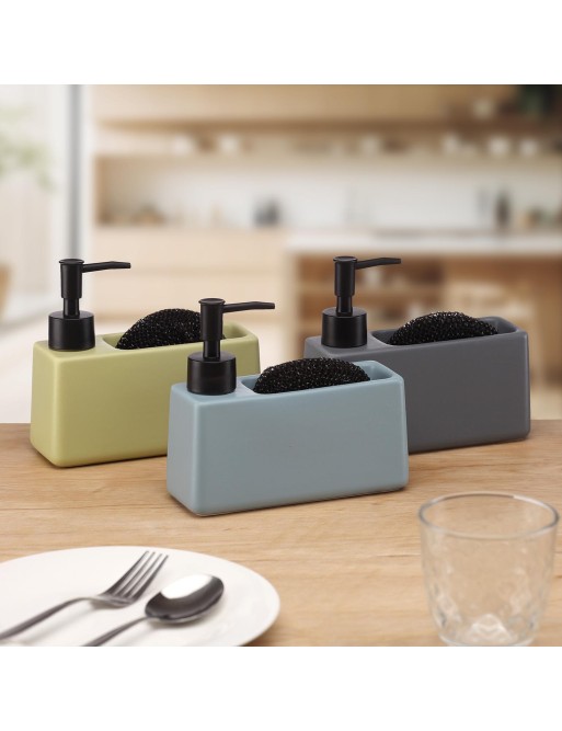 GREEN MODEL JIM RACK AND SOAP DISH