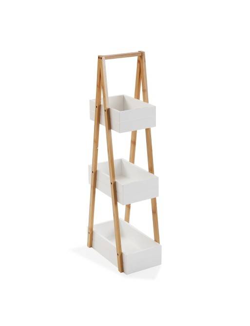ÉTAGÈRE DE SALLE DE BAIN AVEC 3 ÉTAGÈRES MODÈLE BAMBOU ÉTAGÈRE DE SALLE DE BAIN AVEC 3 ÉTAGÈRES MODÈLE BAMBOU