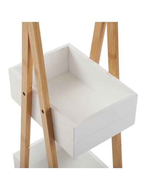 ÉTAGÈRE DE SALLE DE BAIN AVEC 3 ÉTAGÈRES MODÈLE BAMBOU ÉTAGÈRE DE SALLE DE BAIN AVEC 3 ÉTAGÈRES MODÈLE BAMBOU
