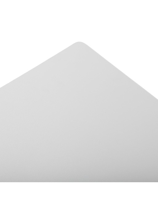 WEISSER KLAPPTISCH AUS HOLZ UND METALL