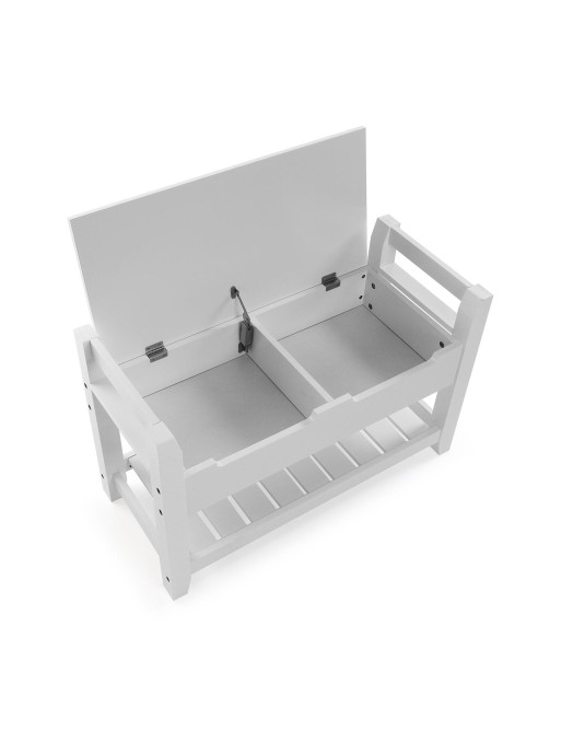 SCHUHREGAL MIT SCHUBLADE HOLZBANK MODELL