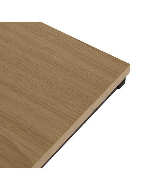 TABLE D’APPOINT RECTANGULAIRE EN BOIS ET MÉTAL MODÈLE NIK