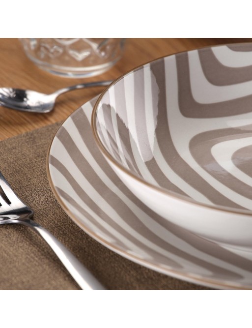 SERVICE DE 18 PIÈCES YARIS GRIS CLAIR SERVICE DE 18 PIÈCES YARIS GRIS CLAIR