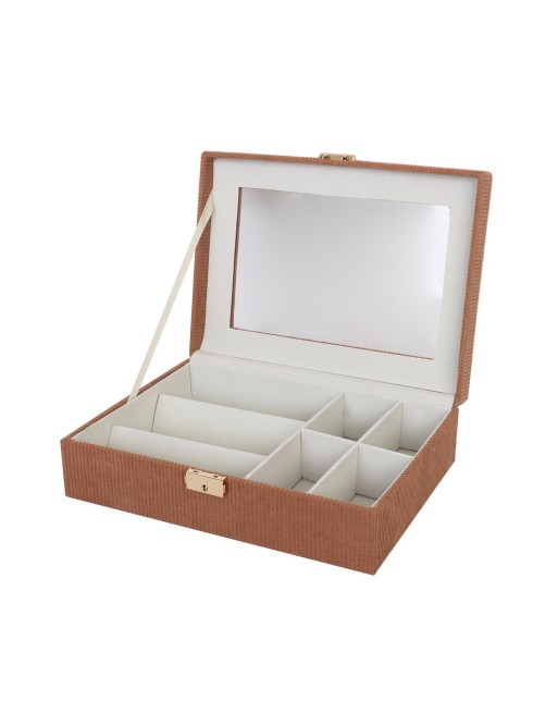 BOITE POUR 4 MONTRES EN TERRACOTTA MODÈLE TEO