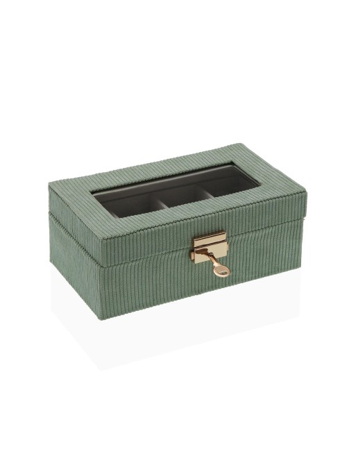 BOITIER POUR 4 MONTRES VERTES MODÈLE DELIA